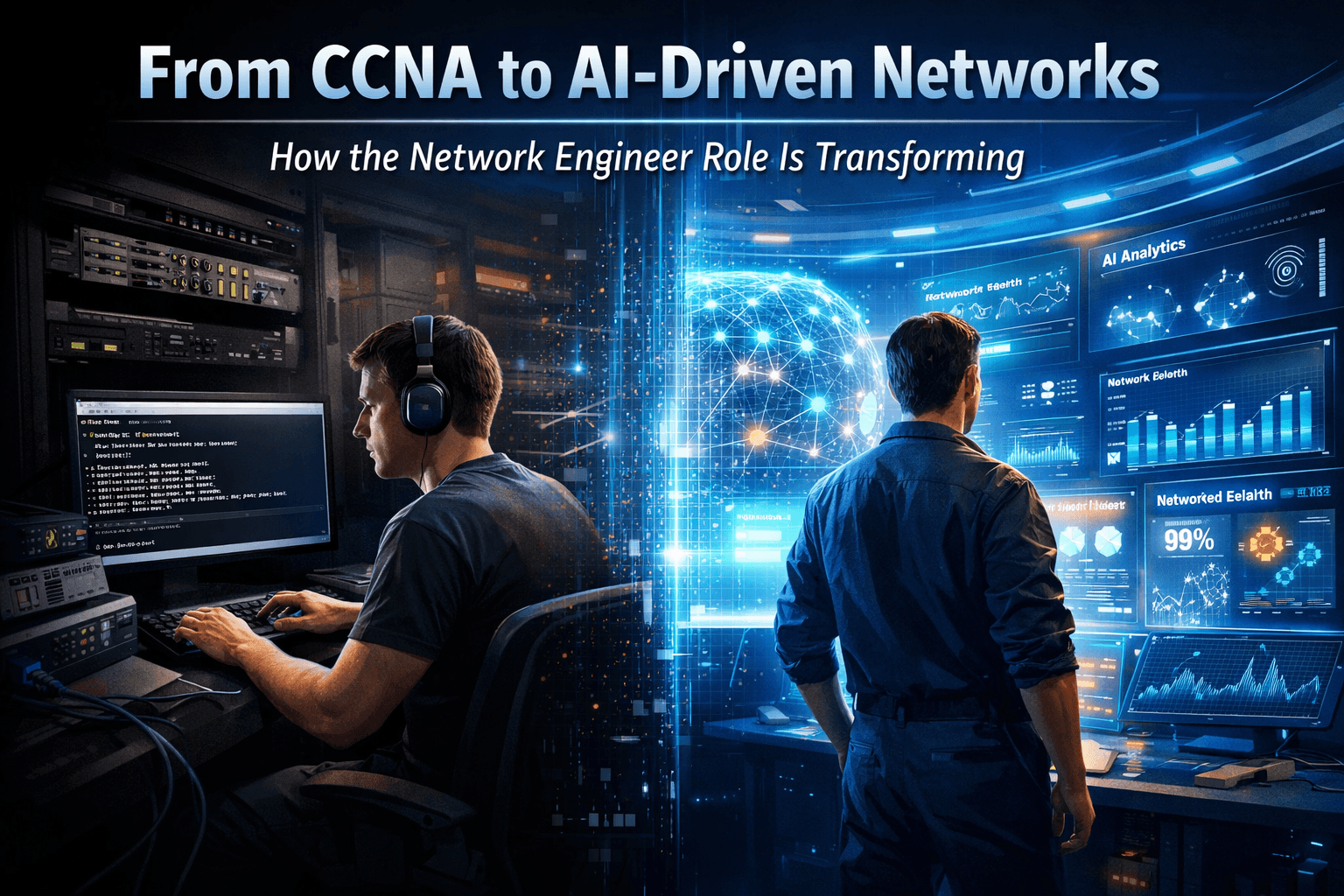 From CCNA to AI-Driven Networks: How the Role of a Network Engineer Is Quietly Transforming